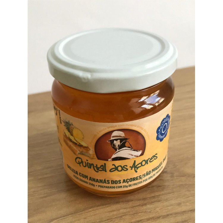 Geleia de Ananás dos Açores Artesanal | Refúgio Verde