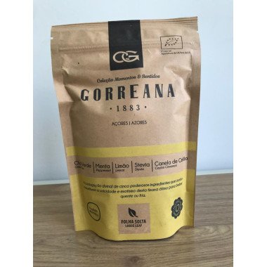 Chá Verde, Menta, Limão, Canela, Stévia | Gorreana