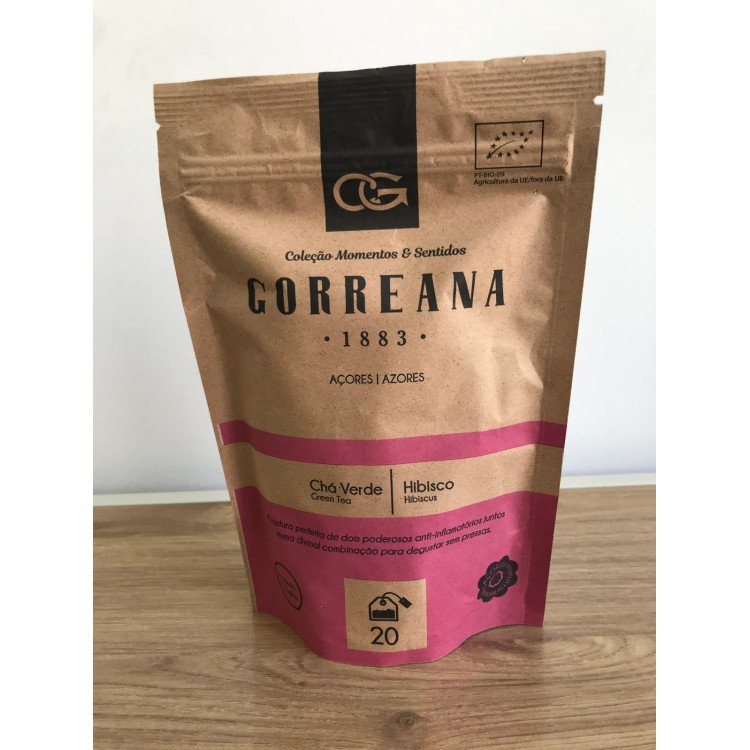 Chá Verde e Hibisco | Gorreana | Refúgio Verde