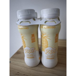 Iogurte Líquido Ananás pack4